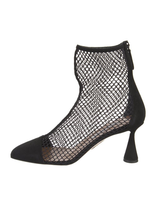 Aquazzura Mesh Mesh Accents Boots