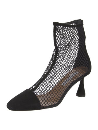 Aquazzura Mesh Mesh Accents Boots