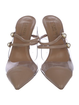 Aquazzura PVC Mules