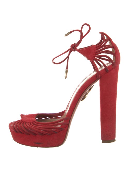 Aquazzura Suede Sandals