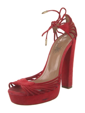 Aquazzura Suede Sandals