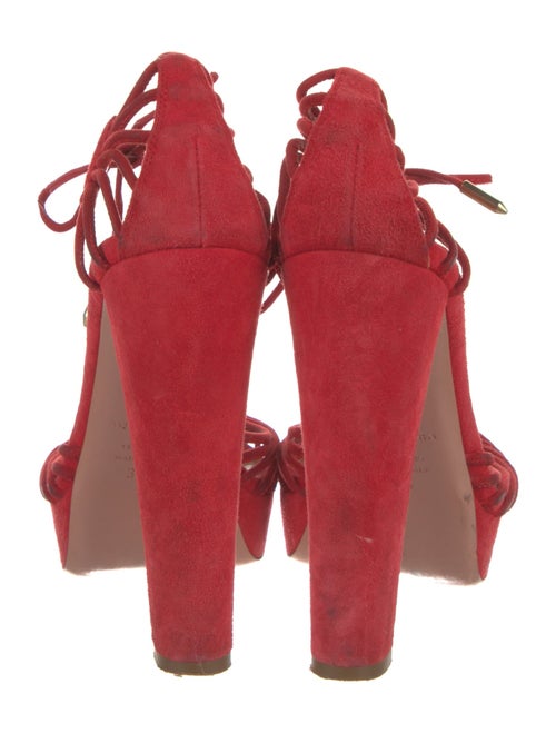 Aquazzura Suede Sandals