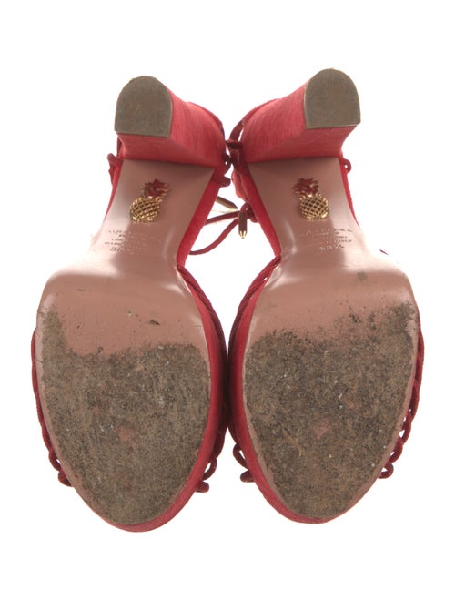 Aquazzura Suede Sandals