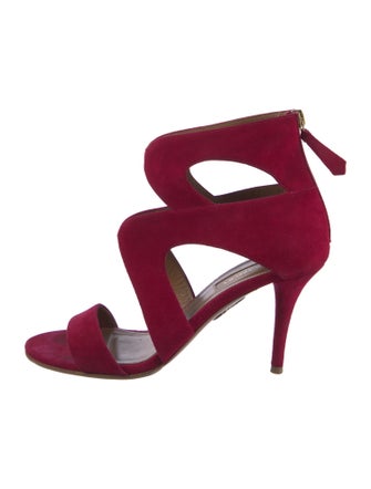 Aquazzura Suede Sandals