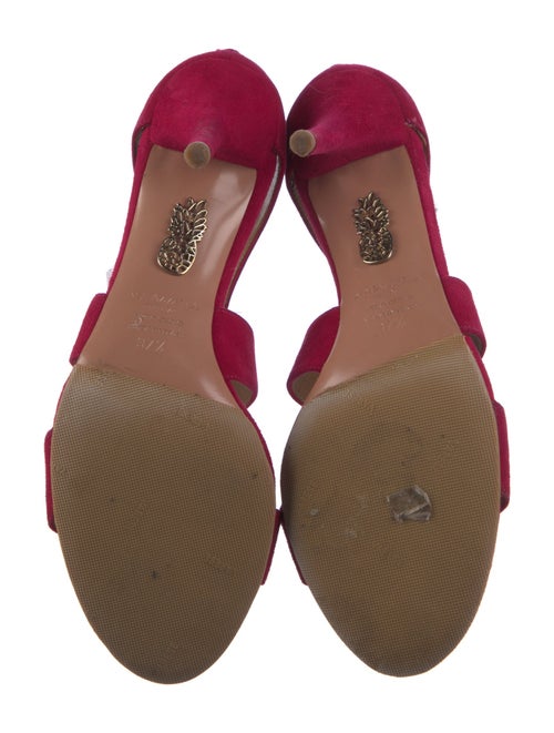 Aquazzura Suede Sandals