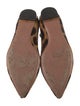 Aquazzura Ponyhair Animal Print Ballet Flats