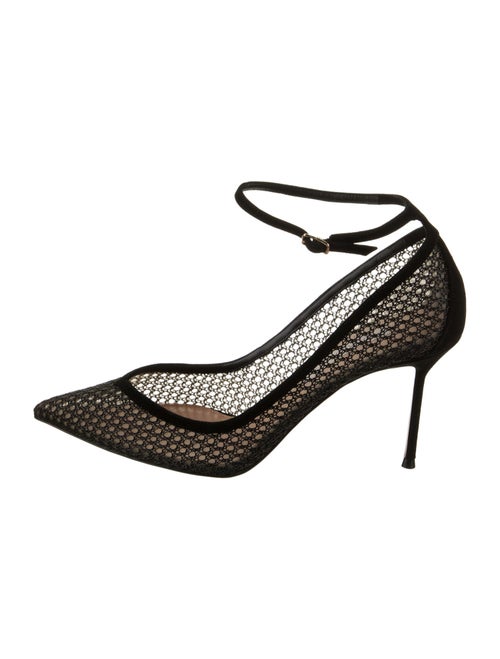 Aquazzura Mesh Accents Pumps