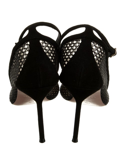 Aquazzura Mesh Accents Pumps