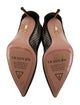 Aquazzura Mesh Accents Pumps