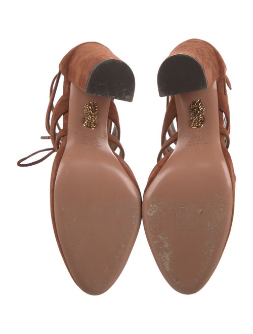 Aquazzura Suede Pumps