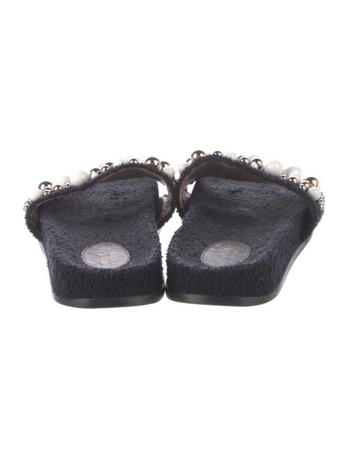 Aquazzura Terry Cloth Slides