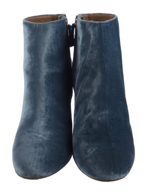 Aquazzura Velvet Boots