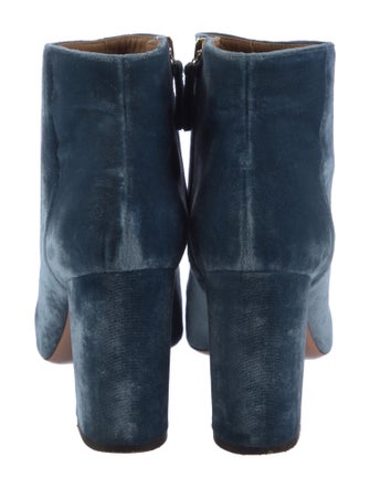 Aquazzura Velvet Boots