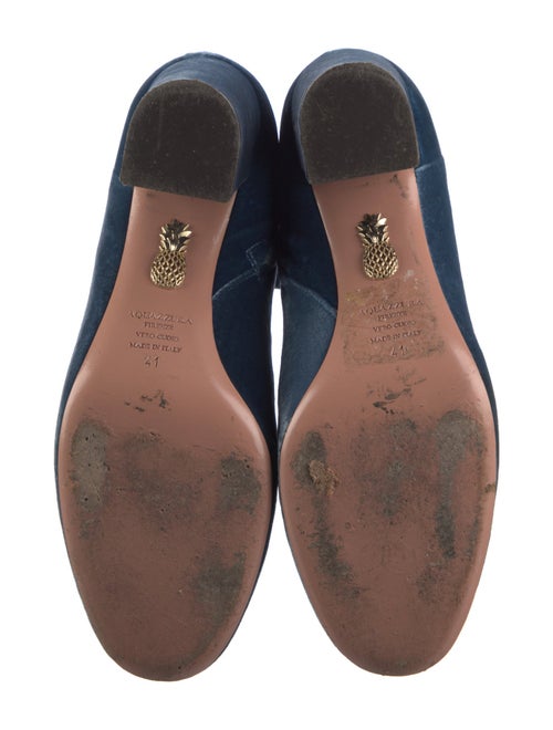 Aquazzura Velvet Boots