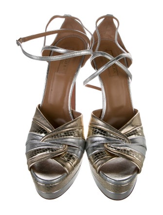 Aquazzura Leather Sandals