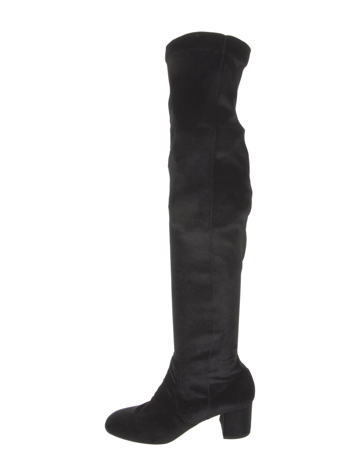 Aquazzura Velvet Sock Boots