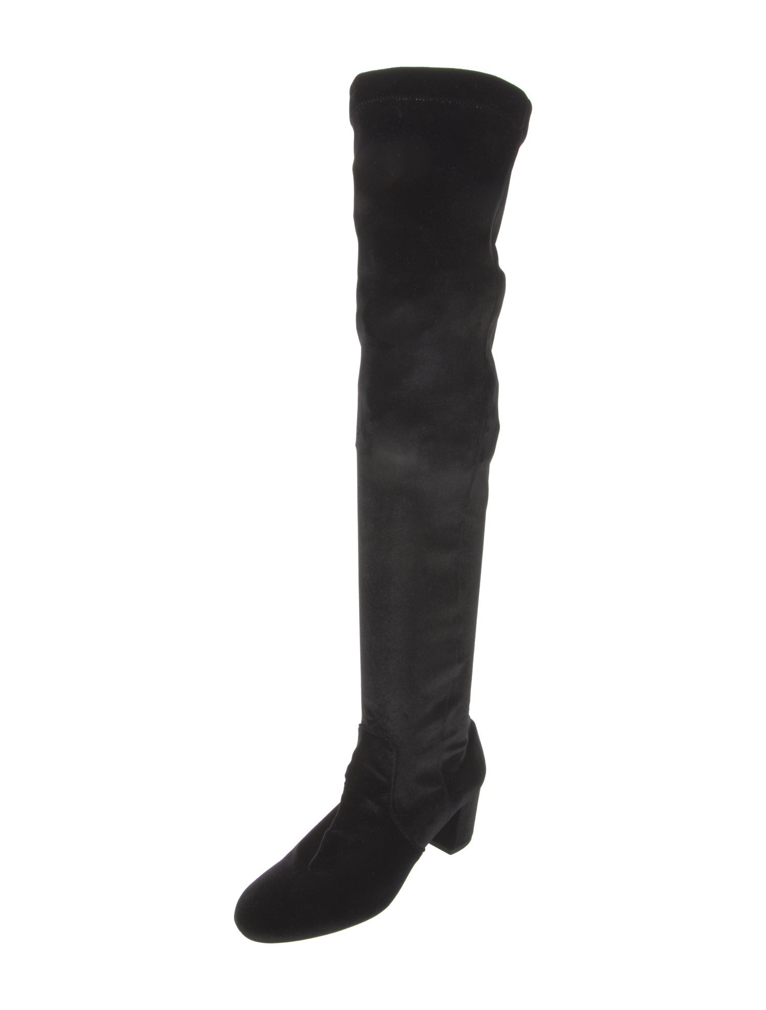 Aquazzura Velvet Sock Boots
