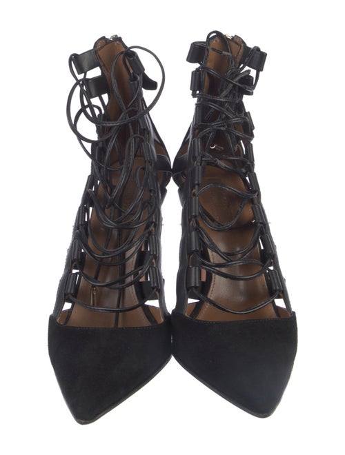 Aquazzura Suede Pumps