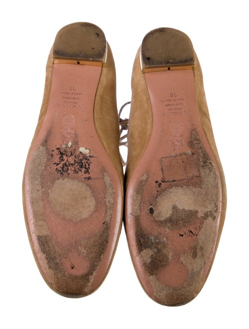 Aquazzura Suede Ballet Flats