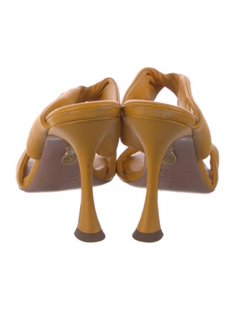 Aquazzura Leather Slides