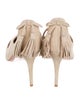 Aquazzura Suede Bow Accents Pumps