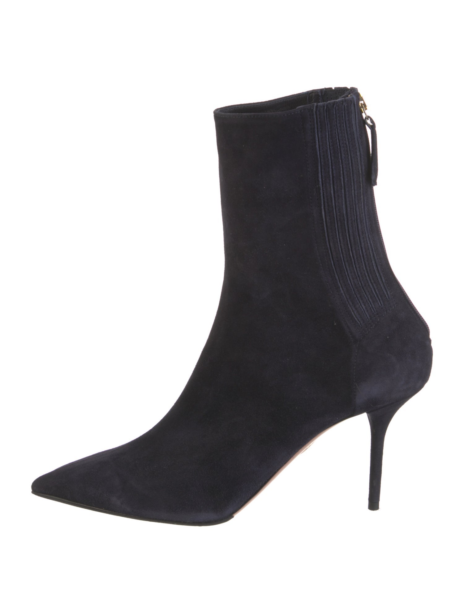 Aquazzura Suede Sock Boots