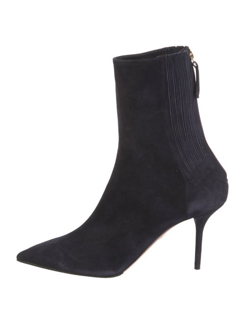 Aquazzura Suede Sock Boots