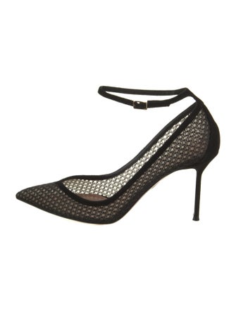 Aquazzura Mesh Mesh Accents Pumps