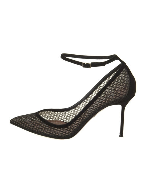 Aquazzura Mesh Mesh Accents Pumps