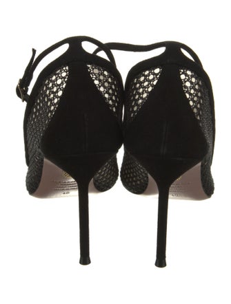 Aquazzura Mesh Mesh Accents Pumps