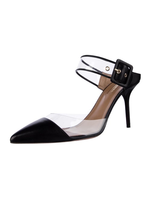 Aquazzura Leather Mules