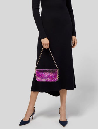 Aquazzura Leather Shoulder Bag