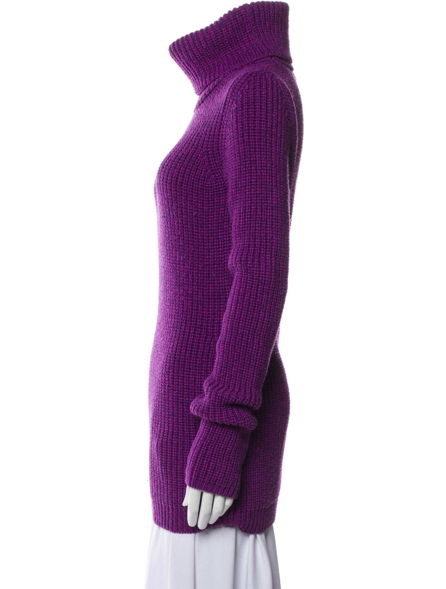 Aquazzura Virgin Wool Turtleneck Sweater