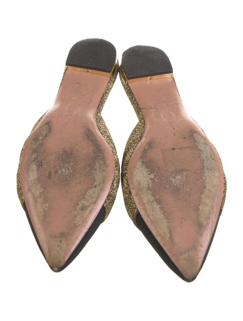 Aquazzura Grosgrain Trim Mules