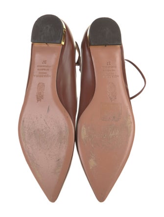 Aquazzura Leather Flats