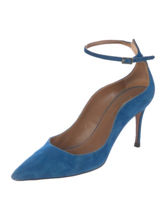 Aquazzura Suede Pumps
