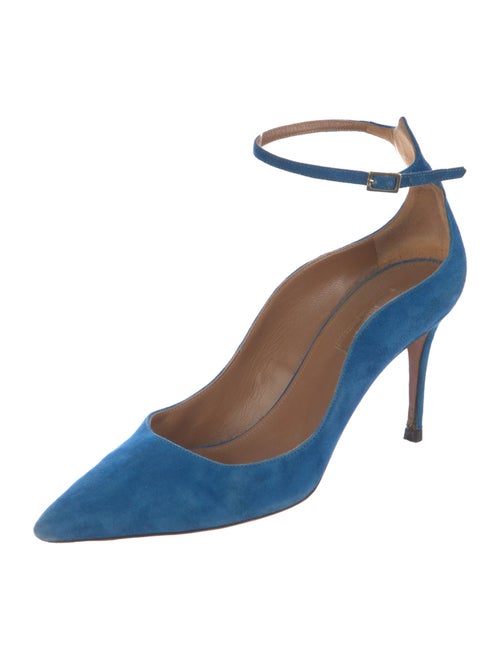 Aquazzura Suede Pumps