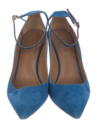 Aquazzura Suede Pumps