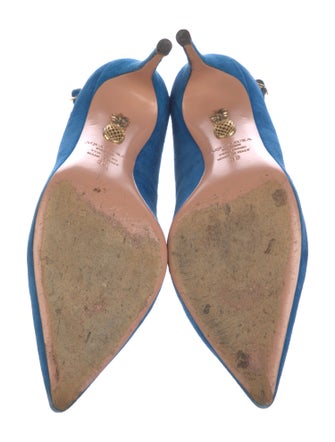 Aquazzura Suede Pumps