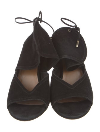 Aquazzura Suede Sandals