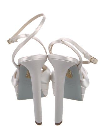 Aquazzura Satin Sandals