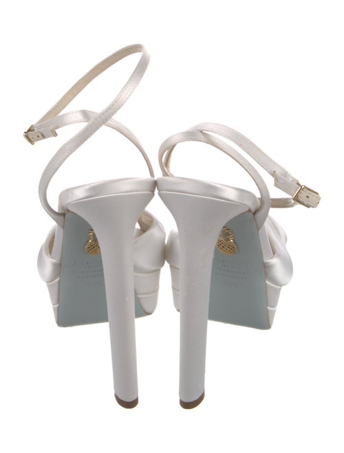 Aquazzura Satin Sandals