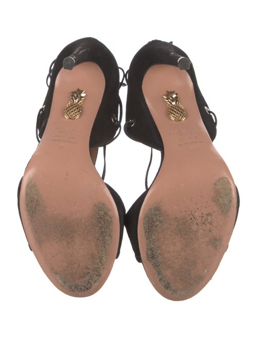 Aquazzura Suede Sandals