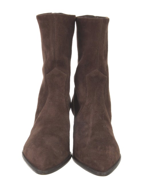 Aquazzura Suede Western Boots