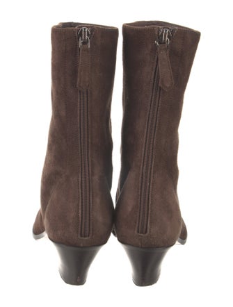 Aquazzura Suede Western Boots