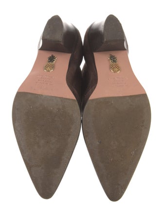 Aquazzura Suede Western Boots