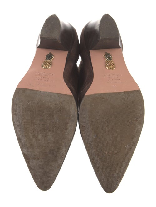 Aquazzura Suede Western Boots