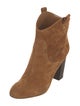 Aquazzura Suede Western Boots