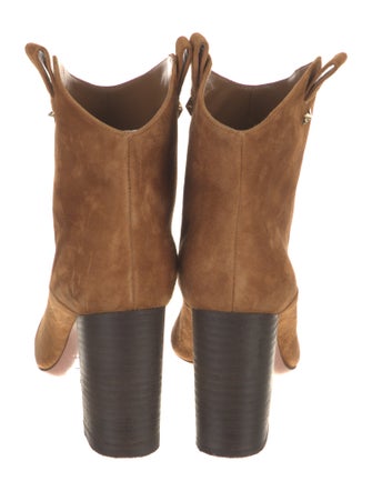 Aquazzura Suede Western Boots