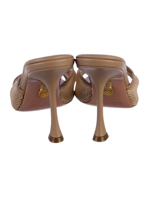Aquazzura Leather Mules